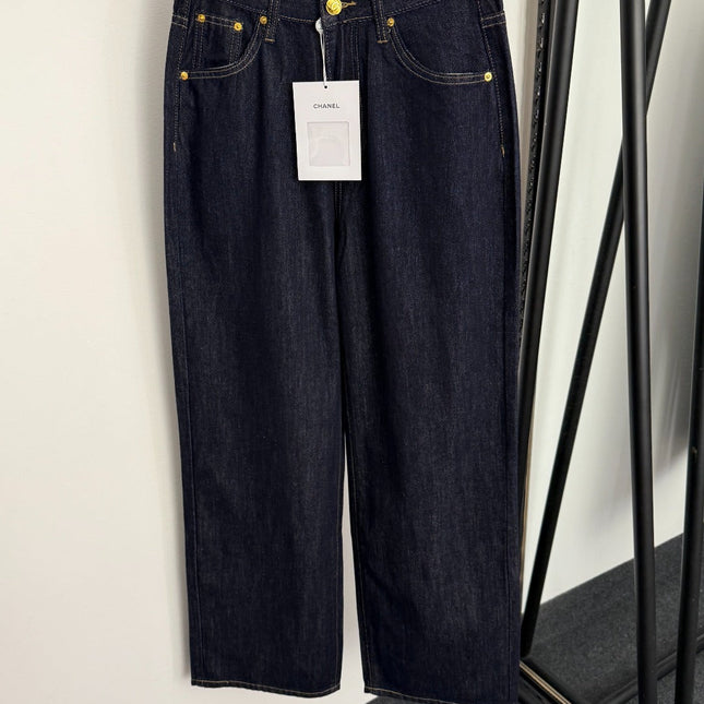 CHANEL 25S HIGH-WAISTED SKINNY JEANS 565