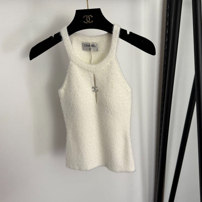 CHANEL 25S HALTER NECK TOP 554