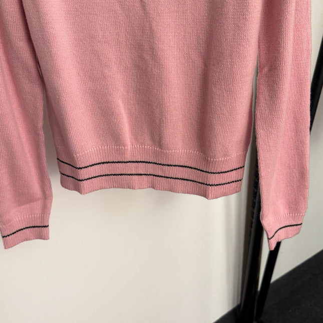 DIOR 25S LONG-SLEEVE SWEATER 655