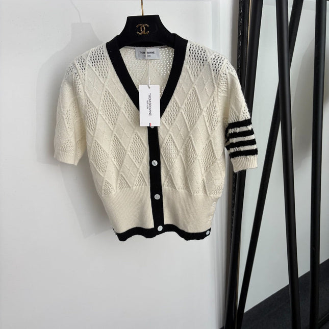 THOM 26S SHORT SLEEVE CARDIGAN STYLE 216
