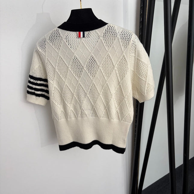 THOM 26S SHORT SLEEVE CARDIGAN STYLE 216