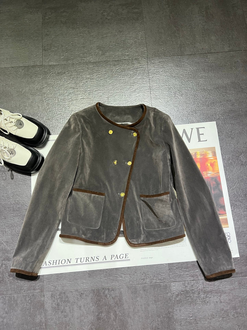 CELINE 26S JACKET AND SKIRT SET 156
