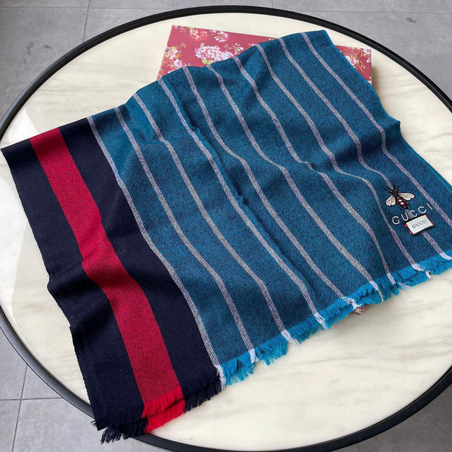 SCARF 200 CM IN COLORFUL CASHMERE 402211