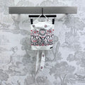 MIUMIU HALTER NECK TOP WITH PRINT 267875