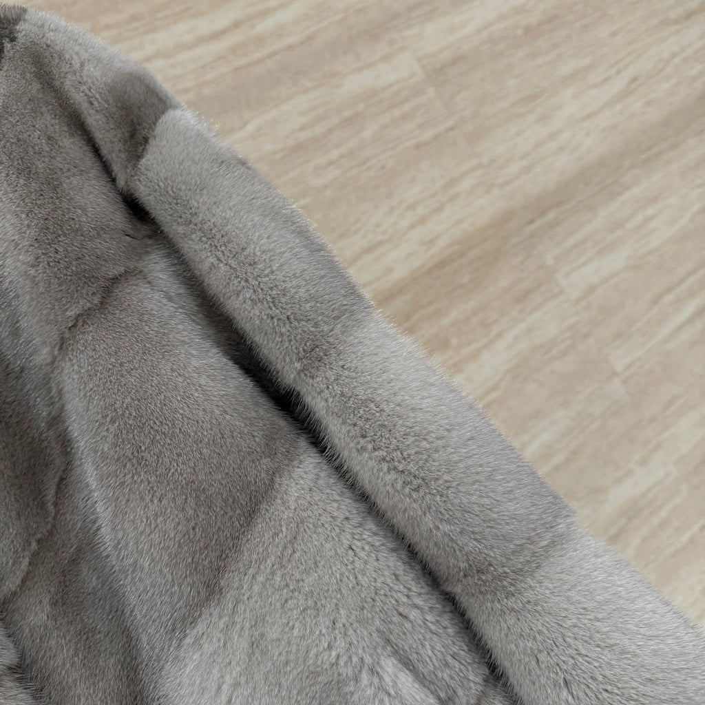 DIOR 25S STAND-COLLAR MINK FUR JACKET 777