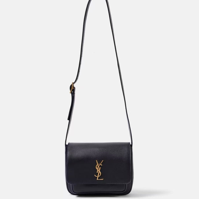 YSL 25S NIKI BABY 22 IN BLACK CALFSKIN GOLD HARDWARE