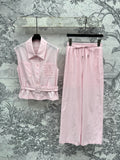 Loewe 25 Vest Suit Cotton Linen