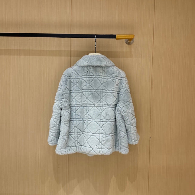 DIOR 25S ANGORA RABBIT FUR JACKET 766