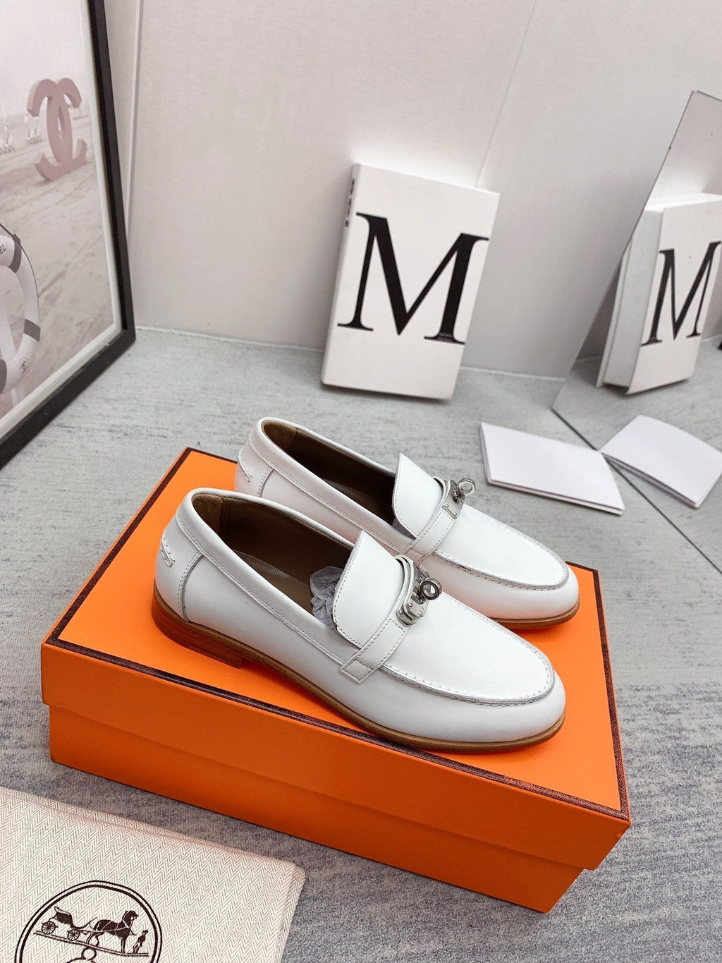 Destin Loafer White